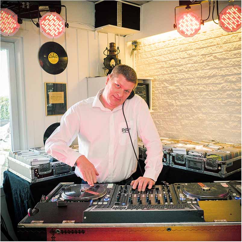 DJ at wedding